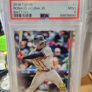 2019 Topps Ronald Acuna Jr. PSA 9 Baseball Card